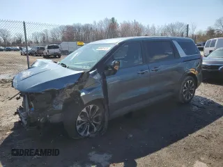2022 Kia Carnival EX with VIN KNDNC5H39N6062087, listed as a Copart auction lot 49691475 with 84,779 mi miles and Salvage Title. Bid and sale history available at carsss.com. Image 1.