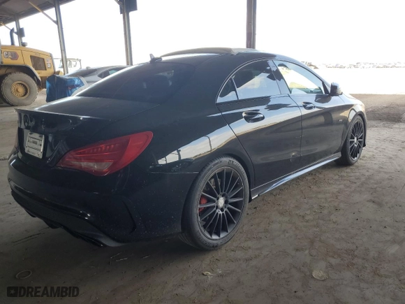 2014 Mercedes-Benz CLA-Class CLA 45 AMG with VIN WDDSJ5CB9EN136241, listed as a Copart auction lot 51498255 with 124,729 mi miles and Clean Title. Bid and sale history available at carsss.com. Image 3.