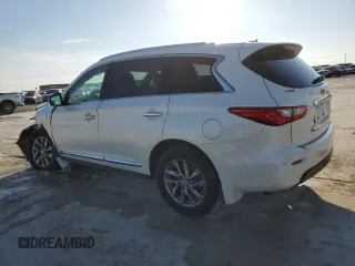 2015 Infiniti QX60 with VIN 5N1AL0MM5FC527690, listed as a Copart auction lot 45763045 with 157,179 mi miles and Salvage Title. Bid and sale history available at DreamBid. Image 2.
