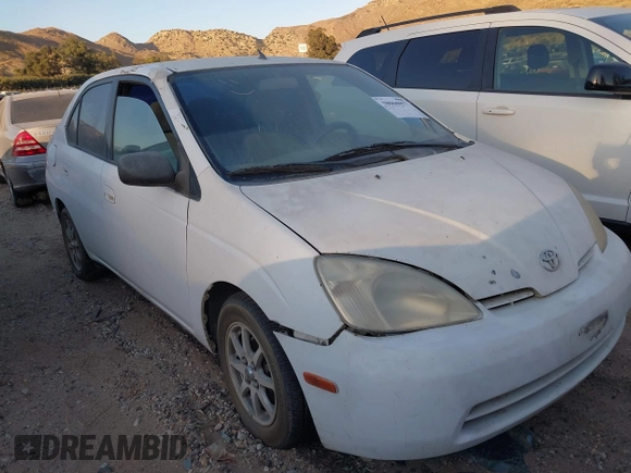 2001 Toyota Prius with VIN JT2BK12U210021161, listed as a IAAI auction lot 38066057 with Not Provided miles and . Bid and sale history available at DreamBid. Image 1.