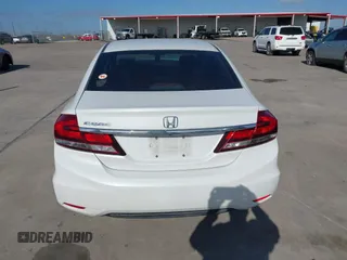 2014 Honda Civic Sedan EX-L with VIN 19XFB2F95EE011158, listed as a IAAI auction lot 41776101 with 1 mi miles. Bid and sale history available at carsss.com. Image 16.