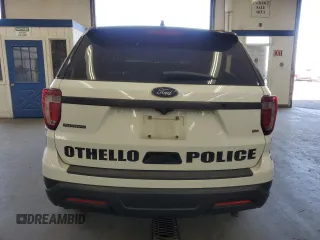 2018 Ford Police Interceptor Utility с VIN 1FM5K8AR3JGB34792, выставлен на аукционе Copart как лот 59201415 с пробегом 52 825 миль миль и Списание • Salvage title. История ставок и продаж доступна на DreamBid. Изображение 6.