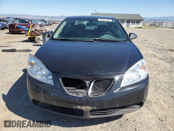 2007 Pontiac G6 with VIN 1G2ZG58N074228037, listed as a Copart auction lot 65481684 with 109,559 mi miles and Clean Title. Bid and sale history available at carsss.com. Image 5.