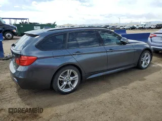2014 BMW 3 Series 328d xDrive with VIN WBA3K5C59EK300009, listed as a Copart auction lot 54198815 with 83,165 mi miles and Salvage title. Bid and sale history available at DreamBid. Image 3.