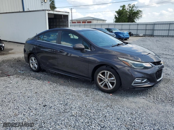 2017 Chevrolet Cruze LT with VIN 1G1BE5SM2H7261276, listed as a Copart auction lot 52793825 with 172,492 mi miles and Salvage Title. Bid and sale history available at carsss.com. Image 4.