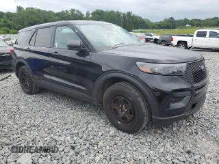 2023 Ford Police Interceptor Utility z VIN 1FM5K8AB1PGA33214, wystawiony jako Copart lot #57846485 z przebiegiem 6 026 mil mil oraz Szkoda całkowita • Salvage title. Historia ofert i sprzedaży dostępna na DreamBid. Obrazek 4.
