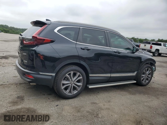 2020 Honda CR-V Touring with VIN 5J6RW2H93LL014590, listed as a Copart auction lot 53720635 with 63,951 mi miles and Salvage title. Bid and sale history available at DreamBid. Image 3.
