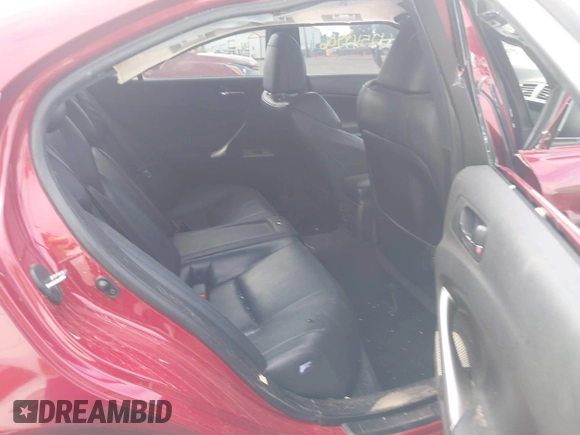 2008 Lexus IS F with VIN JTHBP262585001442, listed as a IAAI auction lot 42549906 with Not provided miles and . Bid and sale history available at DreamBid. Image 8.