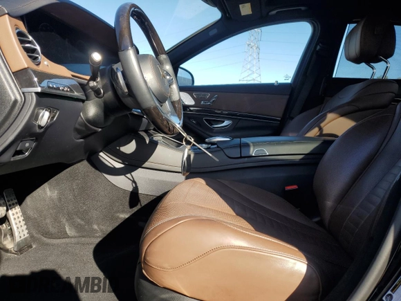 2020 Mercedes-Benz S 560 with VIN WDDUG8GB3LA523598, listed as a Copart auction lot 76328464 with 65,013 mi miles and Salvage Title. Bid and sale history available at carsss.com. Image 7.