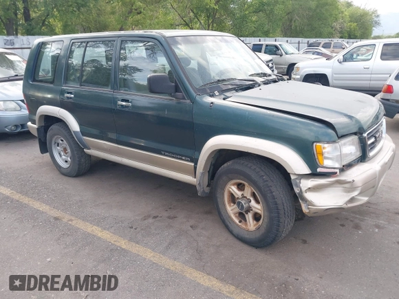 1999 Isuzu Trooper S z VIN JACDJ58X6X7922527, wystawiony jako IAAI lot #42461607 z przebiegiem 171 888 mil mil oraz . Historia ofert i sprzedaży dostępna na DreamBid. Obrazek 1.