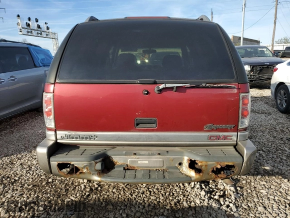 1998 GMC Jimmy SLE with VIN 1GKDT13W7W2527579, listed as a Copart auction lot 80160534 with 0 mi miles and Clean Title. Bid and sale history available at carsss.com. Image 6.