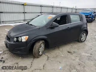 2013 Chevrolet Sonic LT with VIN 1G1JC6SB7D4240621, listed as a Copart auction lot 45019615 with 0 mi miles and Salvage Title. Bid and sale history available at carsss.com. Image 1.