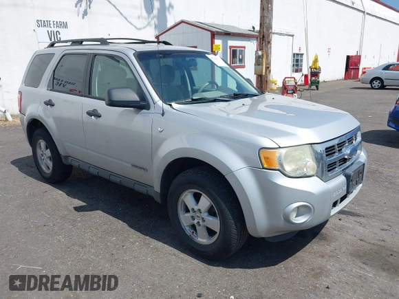 2008 Ford Escape XLT with VIN 1FMCU93168KA42503, listed as a IAAI auction lot 42109952 with 207,345 mi miles and . Bid and sale history available at DreamBid. Image 1.