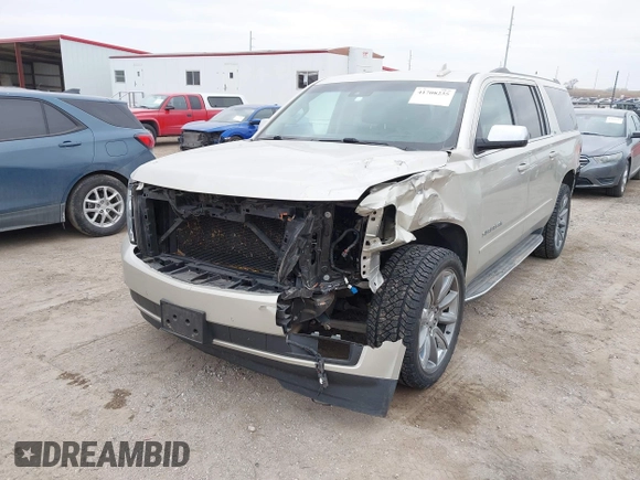 2016 Chevrolet Suburban LTZ with VIN 1GNSKJKC8GR133327, listed as a IAAI auction lot 41708235 with 78,099 mi miles. Bid and sale history available at carsss.com. Image 6.