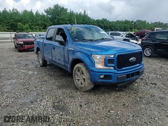2020 Ford F-150 XL with VIN 1FTEW1CP4LKE86548, listed as a Copart auction lot 56397355 with 99,229 mi miles and Salvage title. Bid and sale history available at DreamBid. Image 13.
