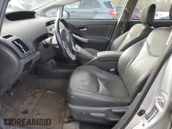 2010 Toyota Prius II with VIN JTDKN3DU7A0027688, listed as a Copart auction lot 48731495 with 185,847 mi miles and Salvage Title. Bid and sale history available at carsss.com. Image 7.