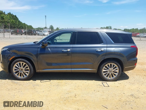 2020 Hyundai Palisade Limited with VIN KM8R5DHE4LU082503, listed as a IAAI auction lot 42294009 with 34,060 mi miles and . Bid and sale history available at DreamBid. Image 14.