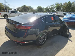 2017 Kia Cadenza Premium with VIN KNALC4J1XH5081667, listed as a Copart auction lot 49970475 with 129,048 mi miles and Salvage Title. Bid and sale history available at carsss.com. Image 3.