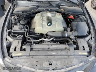 2005 BMW 6 Series 645Ci with VIN WBAEH73405B193443, listed as a Copart auction lot 76196784 with 0 mi miles and Salvage Title. Bid and sale history available at carsss.com. Image 11.