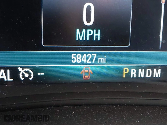 2018 Buick Encore Preferred with VIN KL4CJASB2JB680725, listed as a IAAI auction lot 42037901 with 58,427 mi miles. Bid and sale history available at carsss.com. Image 16.