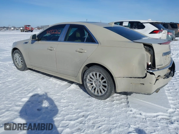 2011 Cadillac CTS Sedan Luxury with VIN 1G6DG5EY5B0147316, listed as a IAAI auction lot 41556262 with 1 mi miles. Bid and sale history available at carsss.com. Image 3.