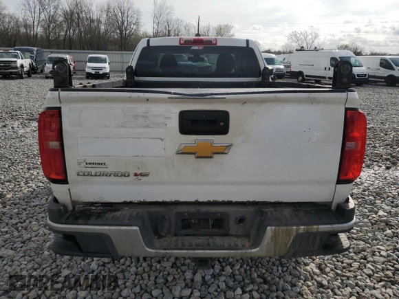 2017 Chevrolet Colorado 2WD WT with VIN 1GCHSBEN2H1249967, listed as a Copart auction lot 50398705 with 262,037 mi miles and Clean Title. Bid and sale history available at carsss.com. Image 6.