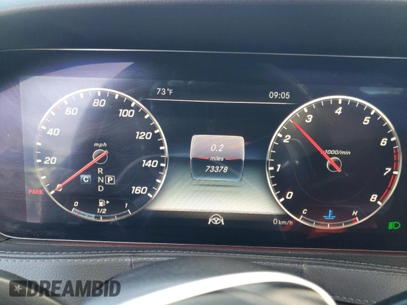 2018 Mercedes-Benz S 560 with VIN WDDUG8GB0JA384253, listed as a Copart auction lot 85543844 with 73,378 mi miles and Non Repairable. Bid and sale history available at carsss.com. Image 9.