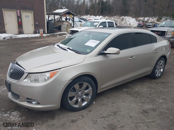 2013 Buick LaCrosse Premium 2 with VIN 1G4GH5E31DF205008, listed as a IAAI auction lot 41721583 with 126,748 mi miles. Bid and sale history available at carsss.com. Image 2.
