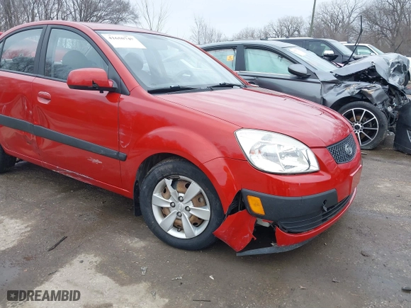 2009 Kia Rio SX with VIN KNADE223796561406, listed as a IAAI auction lot 41650749 with 100,041 mi miles. Bid and sale history available at carsss.com. Image 17.
