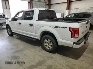 2015 Ford F-150 XLT with VIN 1FTEW1C84FKE47844, listed as a Copart auction lot 50348595 with 137,916 mi miles and Salvage Title. Bid and sale history available at carsss.com. Image 2.