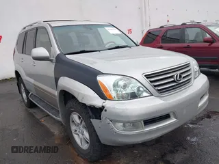 2003 Lexus GX 470 with VIN JTJBT20X130004567, listed as a IAAI auction lot 41848128 with 237,800 mi miles. Bid and sale history available at carsss.com. Image 1.