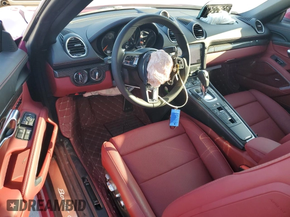 2024 Porsche 718 Boxster GTS 4.0 z VIN WP0CD2A86RK228359, wystawiony jako Copart lot #71429034 z przebiegiem 2 865 mil mil oraz Szkoda całkowita • Salvage title. Historia ofert i sprzedaży dostępna na DreamBid. Obrazek 8.