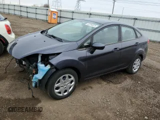2012 Ford Fiesta S with VIN 3FADP4AJ6CM111249, listed as a Copart auction lot 53704875 with 87,472 mi miles and Salvage Title. Bid and sale history available at DreamBid. Image 1.