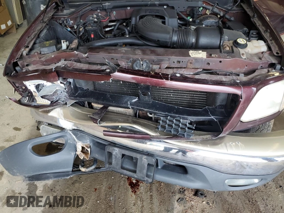 2000 Ford F-150 XL with VIN 2FTRX08L4YCA83664, listed as a Copart auction lot 58899725 with Not provided miles and Salvage title. Bid and sale history available at DreamBid. Image 11.
