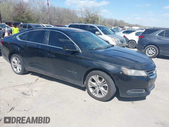 2015 Chevrolet Impala LS with VIN 2G11X5SL5F9132425, listed as a IAAI auction lot 41809621 with 124,483 mi miles and . Bid and sale history available at DreamBid. Image 1.