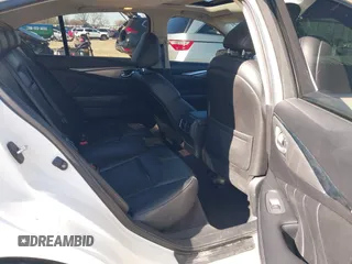 2016 Infiniti Q50 3.0t Premium with VIN JN1EV7AP6GM303835, listed as a IAAI auction lot 41587532 with 90,200 mi miles. Bid and sale history available at carsss.com. Image 8.