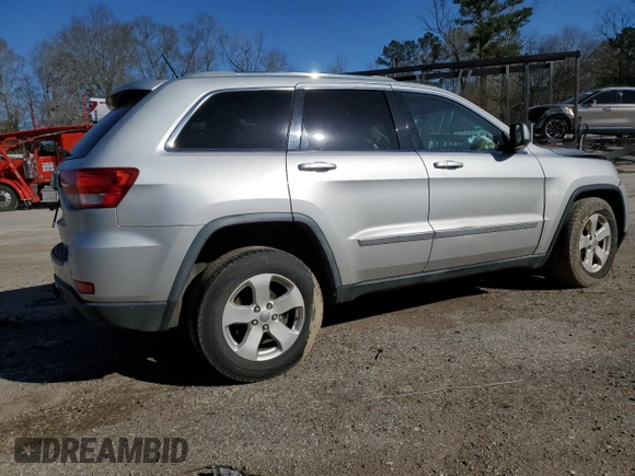 2012 Jeep Grand Cherokee Laredo with VIN 1C4RJEAG8CC212192, listed as a Copart auction lot 47857985 with 238,676 mi miles and Salvage Title. Bid and sale history available at carsss.com. Image 3.
