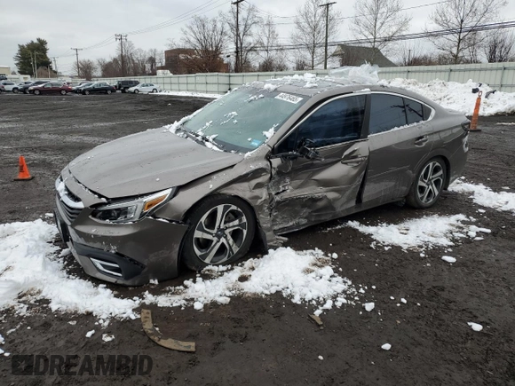 2021 Subaru Legacy Limited z VIN 4S3BWAN69M3018172, wystawiony jako Copart lot #44976465 z przebiegiem 35 223 mil mil oraz Szkoda całkowita • Salvage title. Historia ofert i sprzedaży dostępna na DreamBid. Obrazek 1.