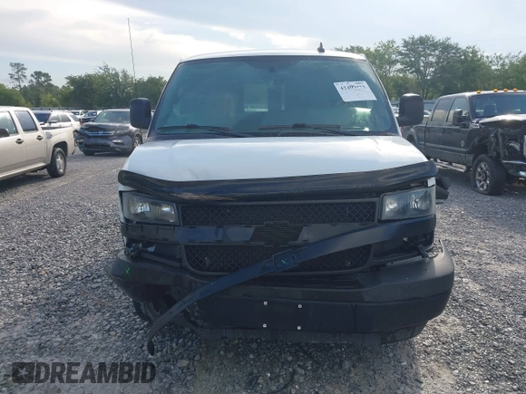 2018 Chevrolet Express Cargo with VIN 1GCWGAFP6J1337249, listed as a IAAI auction lot 42499473 with 92,075 mi miles and . Bid and sale history available at DreamBid. Image 13.