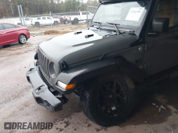 2020 Jeep Wrangler Unlimited Sport S z VIN 1C4HJXDG1LW103364, wystawiony jako IAAI lot #41541954 z przebiegiem 57 735 mil mil oraz . Historia ofert i sprzedaży dostępna na DreamBid. Obrazek 18.