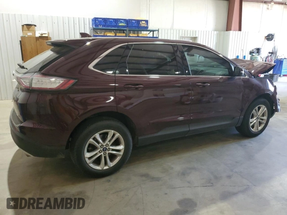 2017 Ford Edge SEL with VIN 2FMPK3J88HBB10590, listed as a Copart auction lot 50366035 with 0 mi miles and Salvage Title. Bid and sale history available at carsss.com. Image 3.