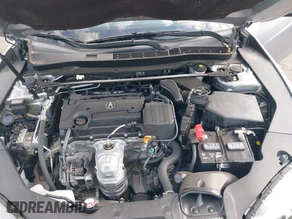 2019 Acura TLX with VIN 19UUB1F38KA010003, listed as a IAAI auction lot 41905610 with 28,644 mi miles. Bid and sale history available at carsss.com. Image 10.