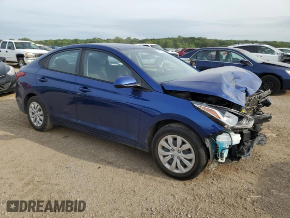 2019 Hyundai Accent SE with VIN 3KPC24A39KE071425, listed as a Copart auction lot 59105263 with 55,432 mi miles. Bid and sale history available at carsss.com. Image 4.