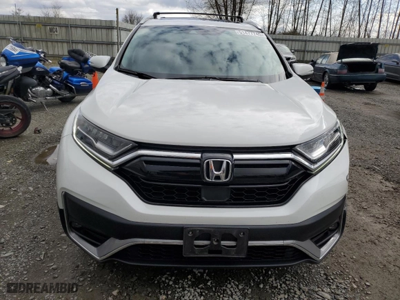 2021 Honda CR-V Touring with VIN 2HKRW2H92MH614755, listed as a Copart auction lot 51477745 with 53,803 mi miles and Salvage Title. Bid and sale history available at carsss.com. Image 5.