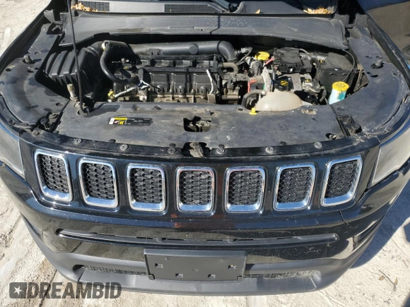 2018 Jeep Compass Latitude with VIN 3C4NJDBB4JT436606, listed as a Copart auction lot 45516035 with 33,325 mi miles and Salvage Title. Bid and sale history available at DreamBid. Image 11.