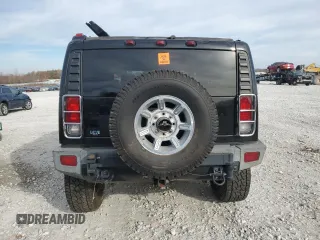 2005 Hummer H2 SUV with VIN 5GRGN23U05H123119, listed as a Copart auction lot 77662674 with 0 mi miles and Clean Title. Bid and sale history available at carsss.com. Image 6.