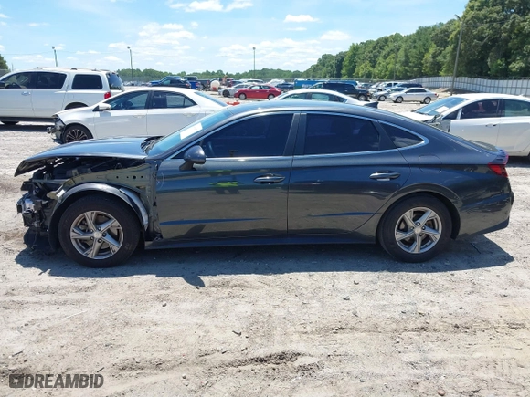2020 Hyundai Sonata SE with VIN 5NPEG4JA9LH056638, listed as a IAAI auction lot 39818671 with 52,570 mi miles. Bid and sale history available at carsss.com. Image 15.