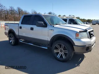 2007 Ford F-150 XLT with VIN 1FTPW14V27FB46898, listed as a Copart auction lot 46472545 with 229,216 mi miles and Clean Title. Bid and sale history available at carsss.com. Image 4.