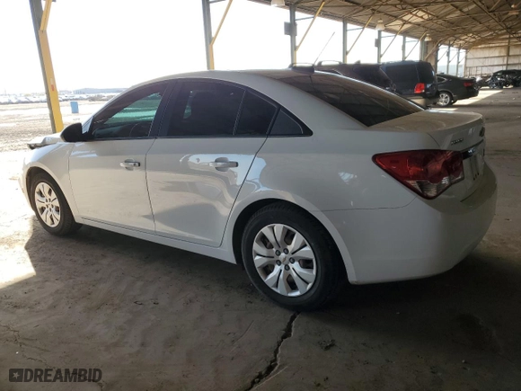 2016 Chevrolet Cruze Limited LS with VIN 1G1PC5SH5G7198025, listed as a Copart auction lot 48283415 with 131,047 mi miles and Salvage Title. Bid and sale history available at carsss.com. Image 2.
