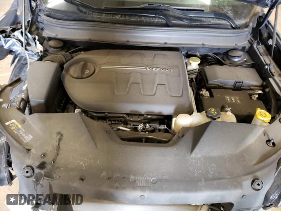 2021 Jeep Cherokee Latitude Lux with VIN 1C4PJLMX8MD177320, listed as a Copart auction lot 53457705 with 81,116 mi miles and Non repairable. Bid and sale history available at DreamBid. Image 12.